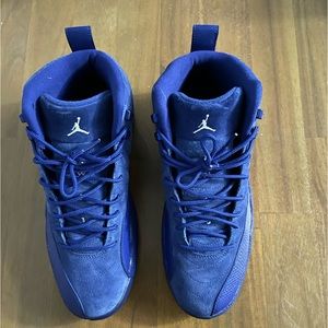 Nike AirJordan Retro 12 Deep Royal Blue Suede 2016